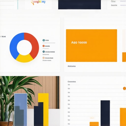 Screenshot of Google My Business insights and analytics dashboard