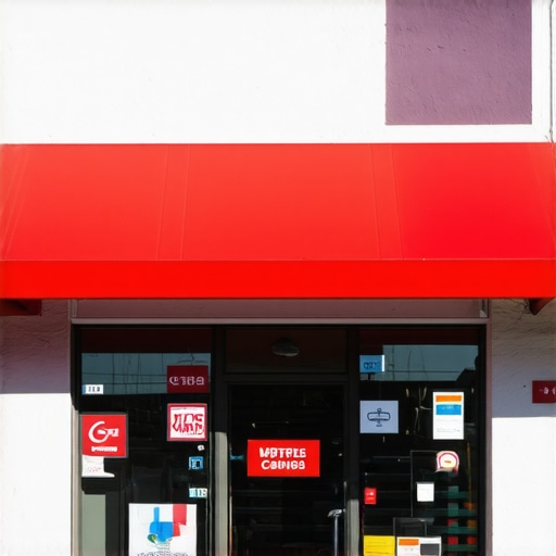 Optimized storefront for local SEO and Google Maps visibility