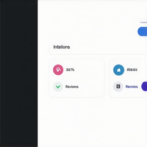 Local SEO performance metrics dashboard