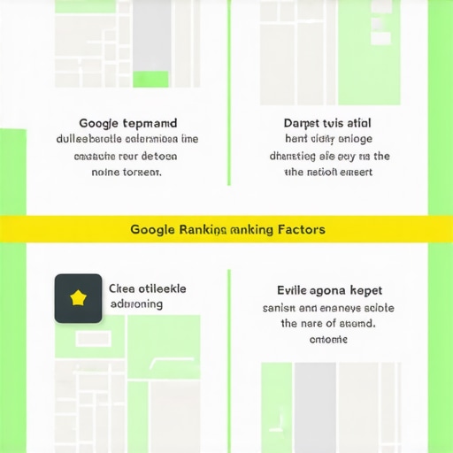 Infographic illustrating key steps to optimize Google Maps listings
