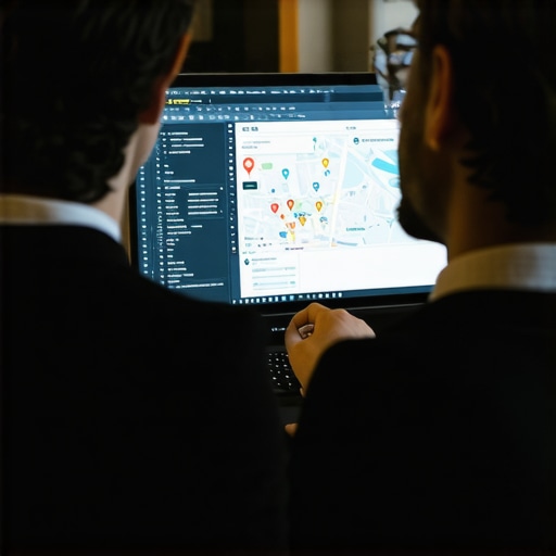 Support agent helping a local business owner with Google Maps ranking issues.