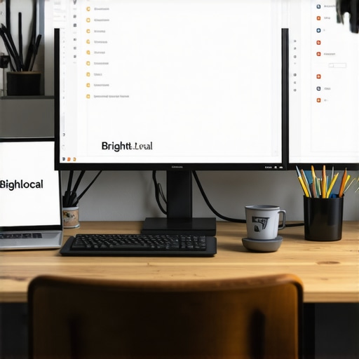 A workspace showing various SEO and review management tools used for maintaining Google Maps rankings.