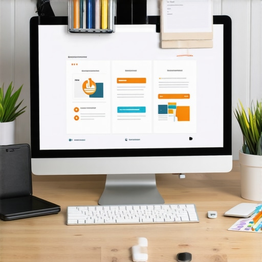Close-up of a computer monitor displaying SEO analytics and local listing data.