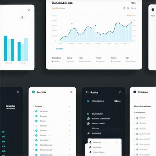 Electronic dashboard showing analytics, reviews, and profile updates for SEO maintenance.
