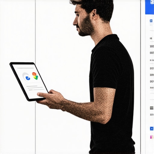 A digital illustration showing a person sending evidence files and messages to support representatives on a computer screen.