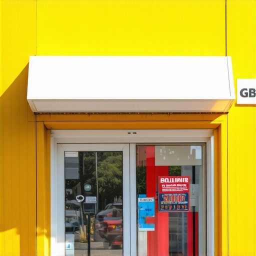 Bright and clear storefront image optimized for Google Maps ranking