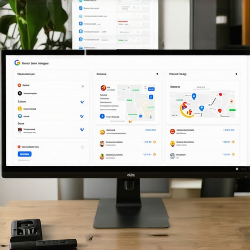 SEO Tools in Action for Local Rankings Professional monitoring Google Maps rankings using SEO software tools.